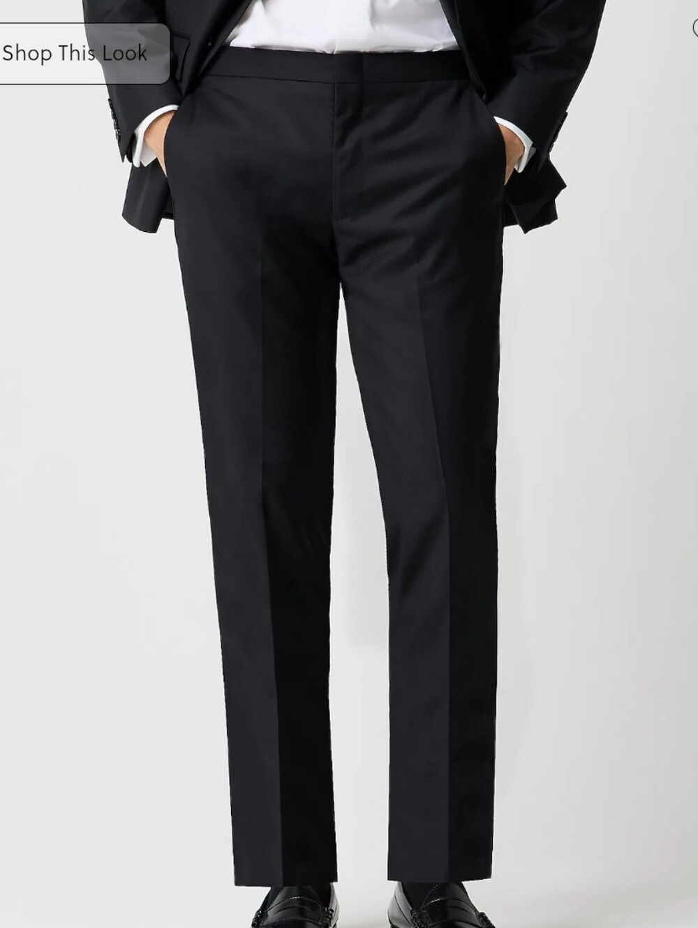 J Crew Slim-fit Thompson tuxedo pant AZ236 Size 30x32